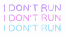 idontrun
